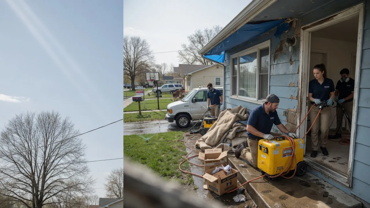 Basement Flood Cleanup in Dazey, ND near me